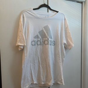 White adidas shirt